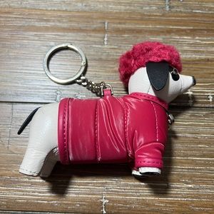 Kate Spade keychain dog